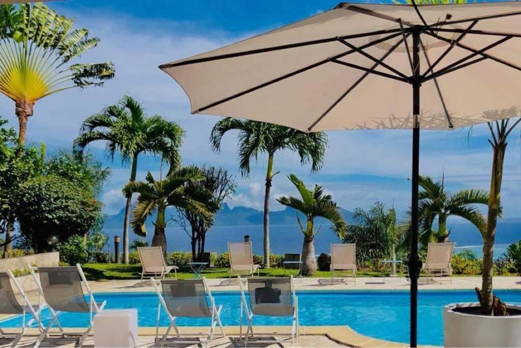 Suite totalement équipée avec vue imprenable!!!! Punaauia  Exterior foto